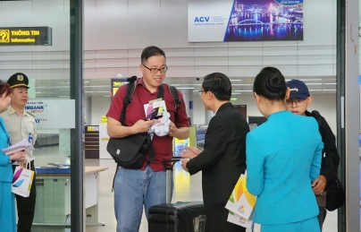 Đà Nẵng đón hàng nghìn khách bay trong ngày đầu năm mới 2025
