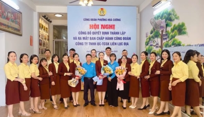 Thành lập Công đoàn cơ sở Công ty TNHH Quảng cáo – Tổ chức sự kiện Liên Lục Địa Thành lập Công đoàn cơ sở Công ty TNHH Quảng cáo – Tổ chức sự kiện Liên Lục Địa
