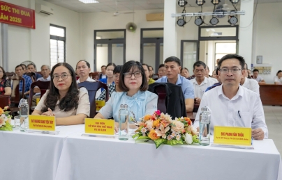 Phường hòa cường tổ chức hội nghị tập huấn kỹ năng giao tiếp, ứng xử trong gia đình