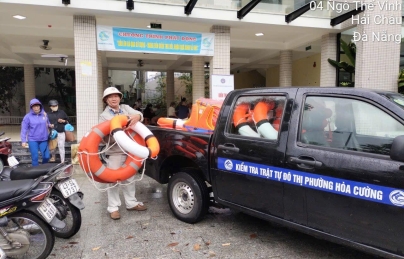 Hòa cường gấp rút triển khai phương án ứng phó bão số 13 kalmaegi