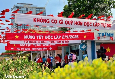 Hãy đến Phố đi bộ Bạch Đằng và vùng checkin dịp Tết Độc lập 