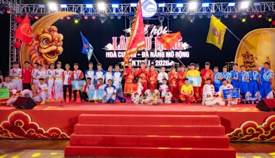 BẾ MẠC VÀ TRAO GIẢI CÁC NỘI DUNG THI ĐẤU TẠI LỄ HỘI LÂN, SƯ, RỒNG HÒA CƯỜNG – ĐÀ NẴNG MỞ RỘNG LẦN THỨ I, NĂM 2026 BẾ MẠC VÀ TRAO GIẢI CÁC NỘI DUNG THI ĐẤU TẠI LỄ HỘI LÂN, SƯ, RỒNG HÒA CƯỜNG – ĐÀ NẴNG MỞ RỘNG LẦN THỨ I, NĂM 2026