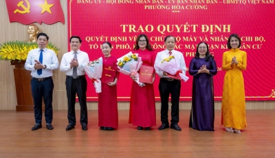 PHƯỜNG HÒA CƯỜNG CÔNG BỐ CÁC NGHỊ QUYẾT, QUYẾT ĐỊNH VỀ TỔ CHỨC BỘ MÁY VÀ NHÂN SỰ CHI BỘ, TỔ DÂN PHỐ, BAN CÔNG TÁC MẶT TRẬN KHU DÂN CƯ PHƯỜNG HÒA CƯỜNG CÔNG BỐ CÁC NGHỊ QUYẾT, QUYẾT ĐỊNH VỀ TỔ CHỨC BỘ MÁY VÀ NHÂN SỰ CHI BỘ, TỔ DÂN PHỐ, BAN CÔNG TÁC MẶT TRẬN KHU DÂN CƯ