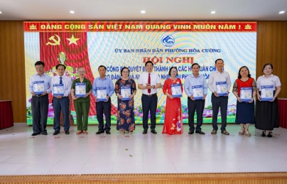 PHƯỜNG HÒA CƯỜNG CÔNG BỐ QUYẾT ĐỊNH THÀNH LẬP CÁC HỘI QUẦN CHÚNG PHƯỜNG HÒA CƯỜNG CÔNG BỐ QUYẾT ĐỊNH THÀNH LẬP CÁC HỘI QUẦN CHÚNG