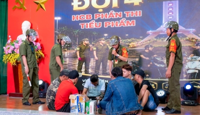 PHƯỜNG HÒA CƯỜNG TỔ CHỨC HỘI THI “LỰC LƯỢNG THAM GIA BẢO VỆ AN NINH, TRẬT TỰ Ở CƠ SỞ GIỎI” LẦN THỨ I NĂM 2026 PHƯỜNG HÒA CƯỜNG TỔ CHỨC HỘI THI “LỰC LƯỢNG THAM GIA BẢO VỆ AN NINH, TRẬT TỰ Ở CƠ SỞ GIỎI” LẦN THỨ I NĂM 2026