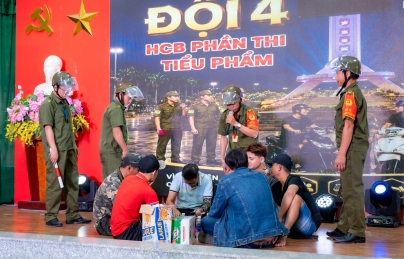 PHƯỜNG HÒA CƯỜNG TỔ CHỨC HỘI THI “LỰC LƯỢNG THAM GIA BẢO VỆ AN NINH, TRẬT TỰ Ở CƠ SỞ GIỎI” LẦN THỨ I NĂM 2026 PHƯỜNG HÒA CƯỜNG TỔ CHỨC HỘI THI “LỰC LƯỢNG THAM GIA BẢO VỆ AN NINH, TRẬT TỰ Ở CƠ SỞ GIỎI” LẦN THỨ I NĂM 2026