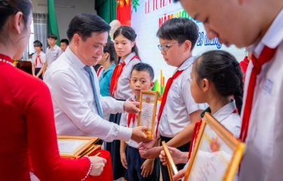 PHƯỜNG HÒA CƯỜNG TUYÊN DƯƠNG HỌC SINH XUẤT SẮC TIÊU BIỂU, PHÁT ĐỘNG THÁNG HÀNH ĐỘNG VÌ TRẺ EM VÀ KHAI MẠC HOẠT ĐỘNG HÈ 2026 PHƯỜNG HÒA CƯỜNG TUYÊN DƯƠNG HỌC SINH XUẤT SẮC TIÊU BIỂU, PHÁT ĐỘNG THÁNG HÀNH ĐỘNG VÌ TRẺ EM VÀ KHAI MẠC HOẠT ĐỘNG HÈ 2026