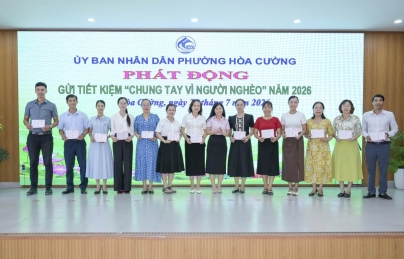 PHÁT ĐỘNG PHONG TRÀO “GỬI TIẾT KIỆM CHUNG TAY VÌ NGƯỜI NGHÈO” NĂM 2026