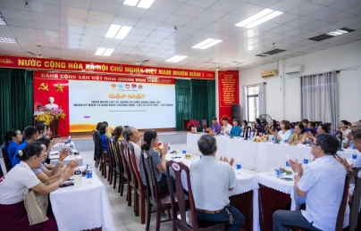 UBMTTQVN và các tổ chức Chính trị - Xã hội phường Hòa Cường gặp mặt thân nhân liệt sĩ, người có công nhân kỷ niệm 79 năm ngày Thương binh - Liệt sĩ