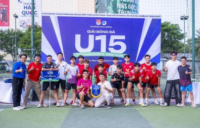 KHAI MẠC GIẢI BÓNG ĐÁ U15 – CÚP HÒA CƯỜNG NĂM 2026